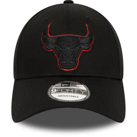 New Era Καπέλο Chicago Bulls Metallic Outline 9FORTY Adjustable Cap
